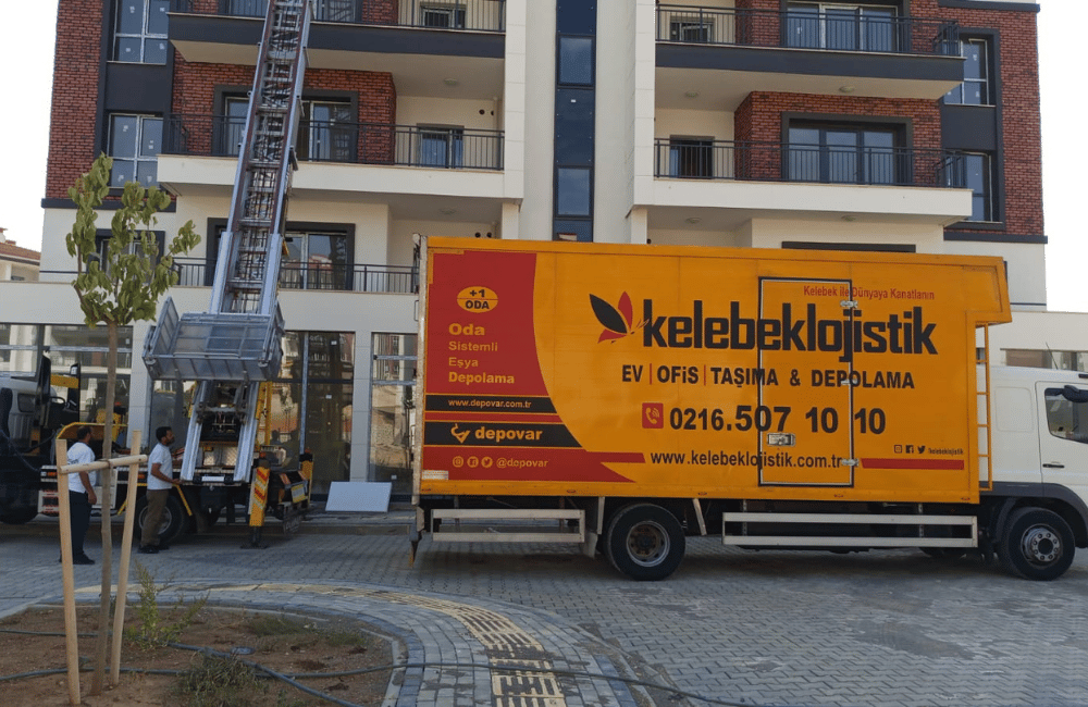 Ortaköy dış cephe nakliyat teleskopik asansörü